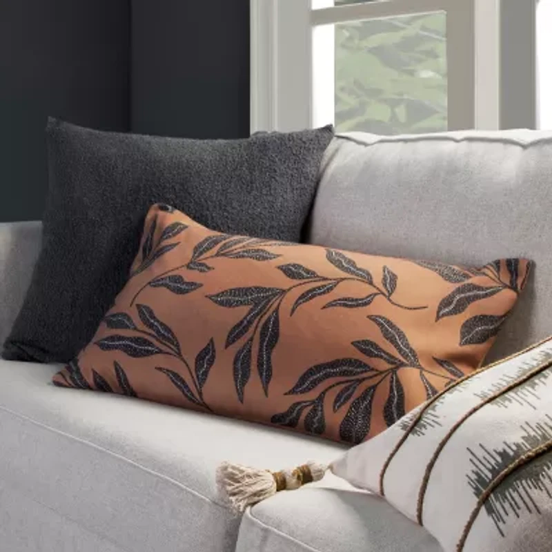Indigo Road by Egypt Sherrod Driss Boucle Square Throw Pillow