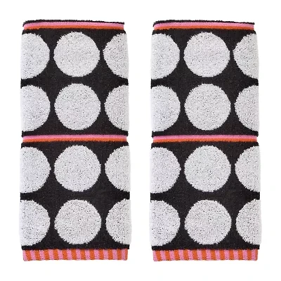 Saturday Knight Polka Dot Grande 2-pc. Hand Towel