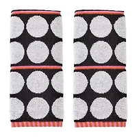 Saturday Knight Polka Dot Grande 2-pc. Hand Towel