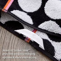 Saturday Knight Polka Dot Grande 2-pc. Hand Towel