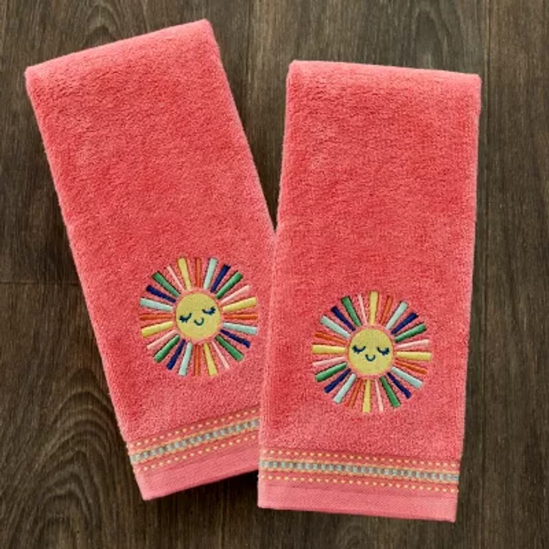 Saturday Knight Colorful Sun 2-pc. Hand Towel