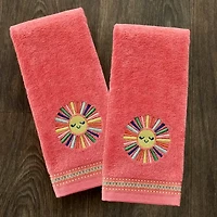 Saturday Knight Colorful Sun 2-pc. Hand Towel