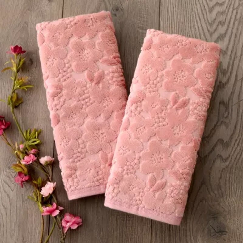 Saturday Knight Blossom Floral 2-pc. Hand Towel