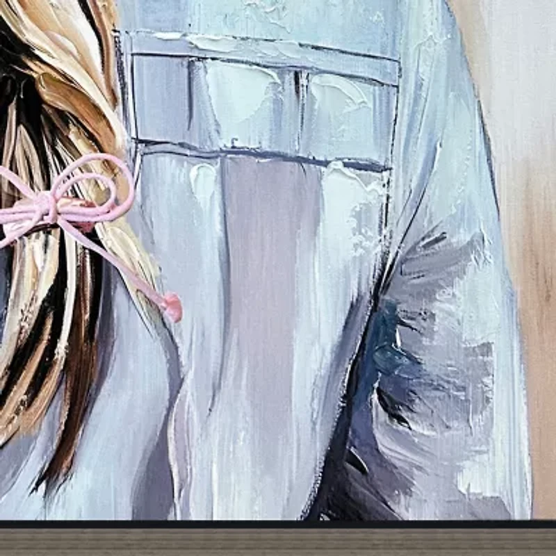 Streamline Art Western Reverie Hand Embellished Canvas Art