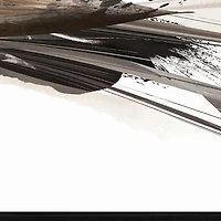 Streamline Art Melting Light Hand Embellished Canvas Art