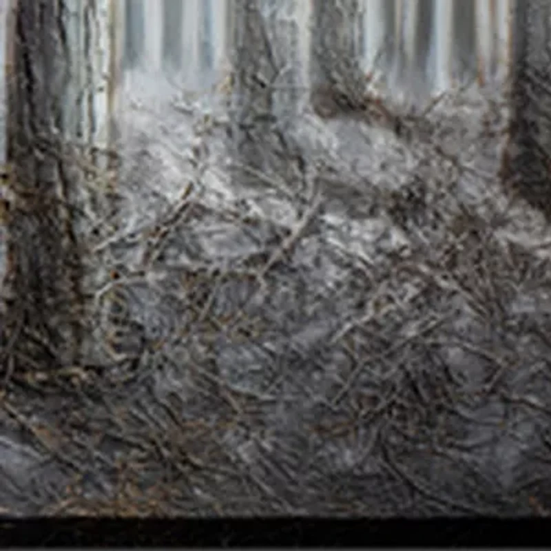 Streamline Art Misty Woods 3d Oil Painting Canvas Art