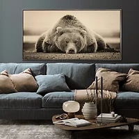 Streamline Art Deep Sleep Hand Embellished Canvas Art