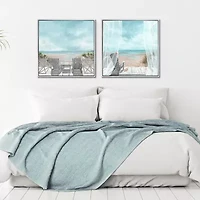 Streamline Art Champagne Moment Hand Embellished Canvas Art