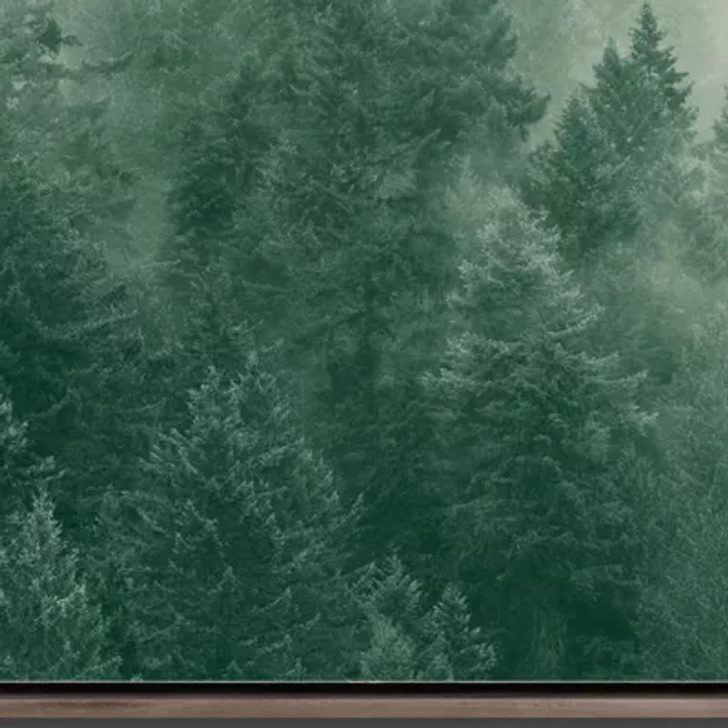 Streamline Art Emerald Forest Hand Embellished Canvas Art