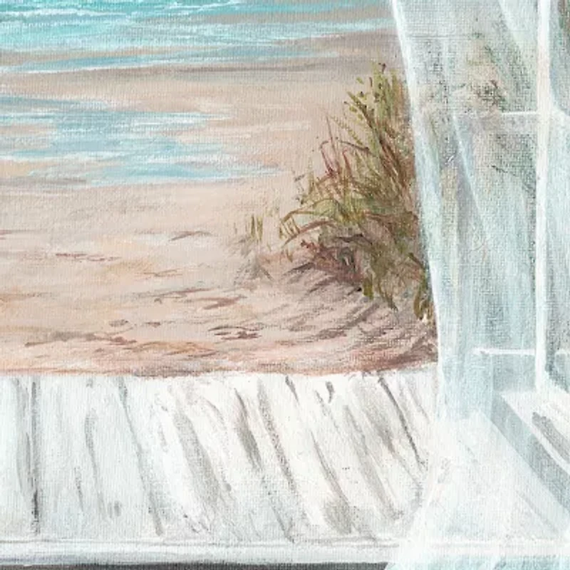 Streamline Art Summer Breeze Hand Embellished Canvas Art