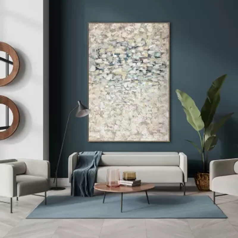 Streamline Art Patina Dreams Hand Embellished Canvas Art