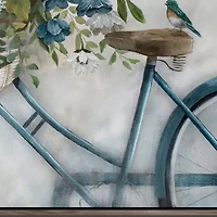 Streamline Art Beautiful Ride Hand Embellished Canvas Art