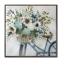 Streamline Art Beautiful Ride Hand Embellished Canvas Art
