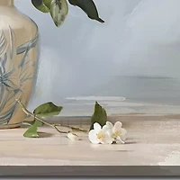 Streamline Art Lemon Blossom I Hand Embellished Canvas Art