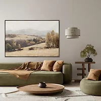 Streamline Art Golden Valley Hand Embellished Canvas Art