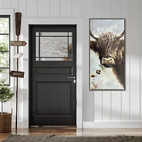 Streamline Art Highland Spirit Hand Embellished Canvas Art