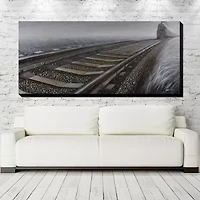 Streamline Art Around The Bend 3d Oil Painting Canvas Art
