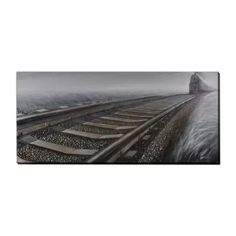 Streamline Art Around The Bend 3d Oil Painting Canvas Art