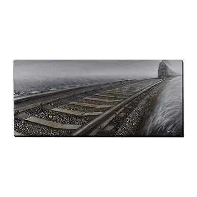 Streamline Art Around The Bend 3d Oil Painting Canvas Art