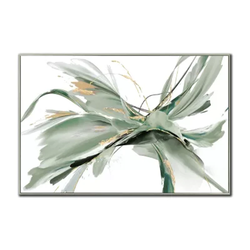 Streamline Art Agave Dance Hand Embellished Canvas Art
