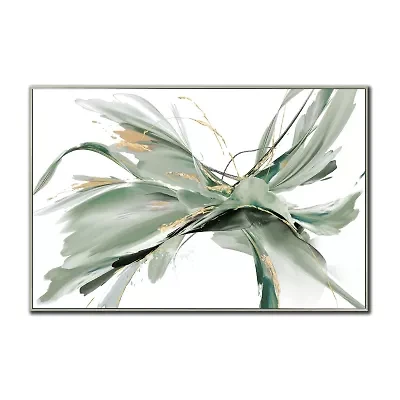 Streamline Art Agave Dance Hand Embellished Canvas Art