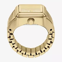 Relic By Fossil Relic By Fossil Women'S Gold Tone Ring Watch Zr44200 Mens Gold Tone Stainless Steel Bracelet Watch Zr44200
