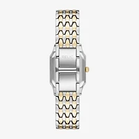 Relic By Fossil Womens Two Tone Bracelet Watch Zr34676