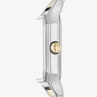 Relic By Fossil Womens Two Tone Bracelet Watch Zr34676