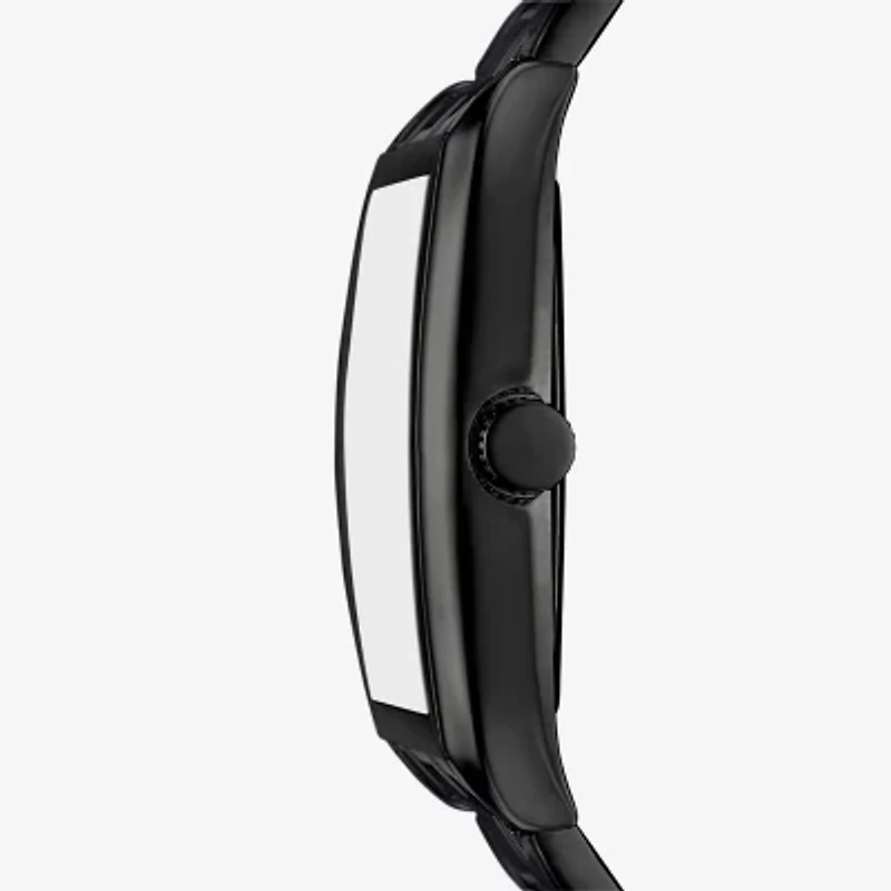 Relic By Fossil Mens Black Stainless Steel Bracelet Watch Zr77345