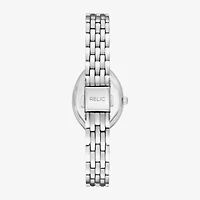 Relic By Fossil Womens Silver Tone Bracelet Watch Zr34679