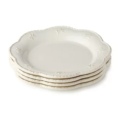 Certified International Heritage Beads 4-pc. Stoneware Dinner Plate