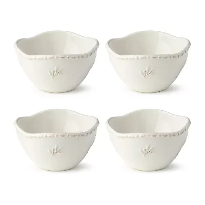 Certified International Heritage Beads 4-pc. Stoneware Cereal Bowl