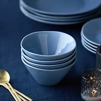 Certified International Cloudy Sky 4-pc. Stoneware Ice Cream Bowl