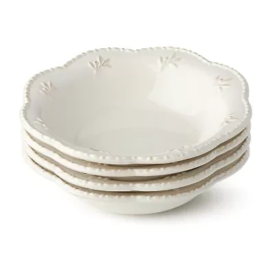 Certified International Heritage Beads 4-pc. Stoneware Soup Bowl