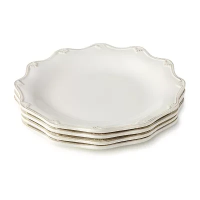 Certified International Heritage Scroll 4-pc. Stoneware Dinner Plate