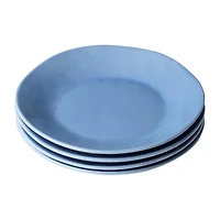Certified International Linen Cream 4-pc. Stoneware Salad Plate