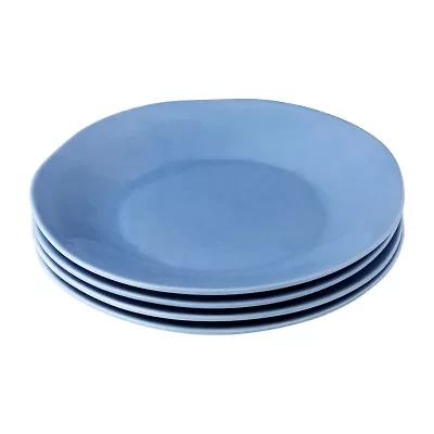 Certified International Linen Cream 4-pc. Stoneware Dinner Plate