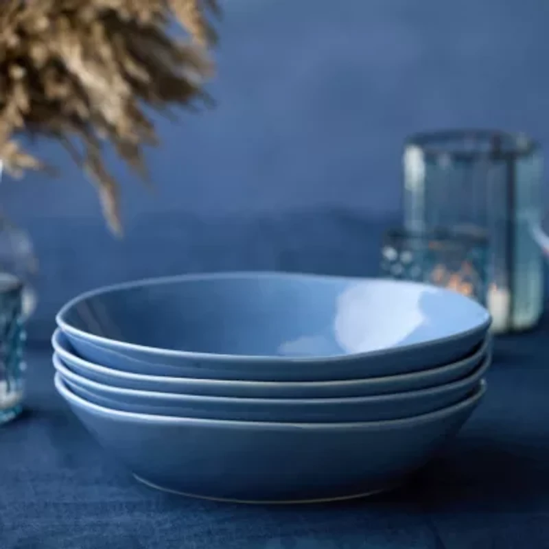 Certified International Cloudy Sky 4-pc. Stoneware Soup Bowl