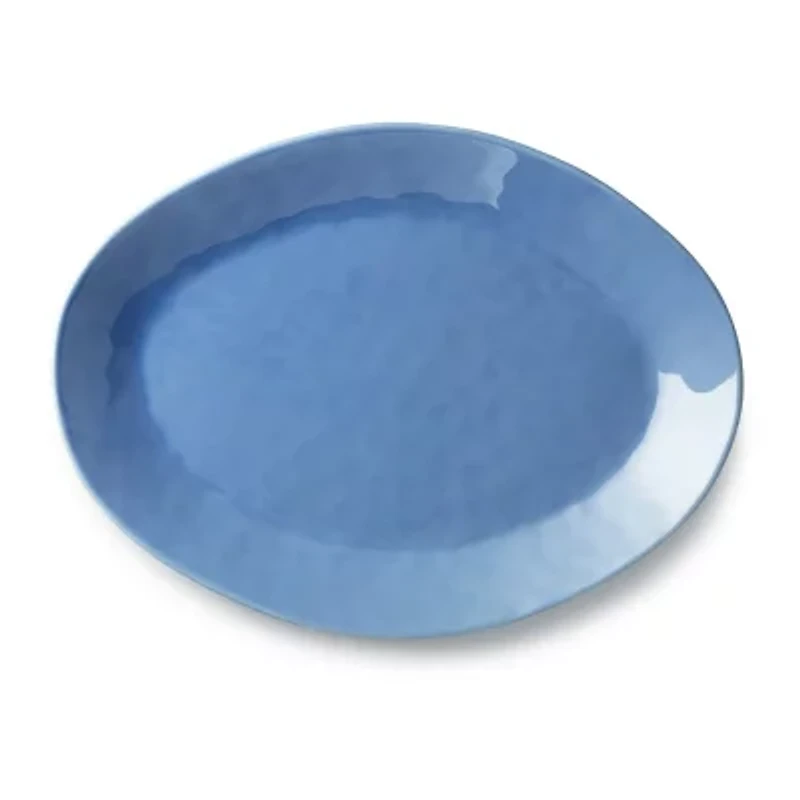 Certified International Cloudy Sky Stoneware Serving Platter