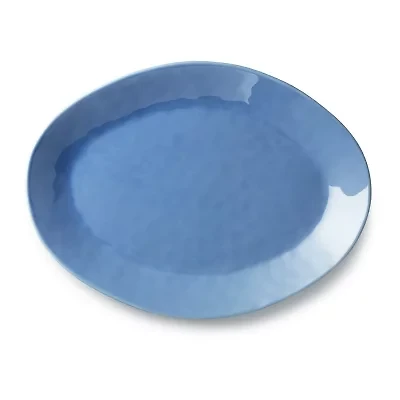 Certified International Cloudy Sky Stoneware Serving Platter