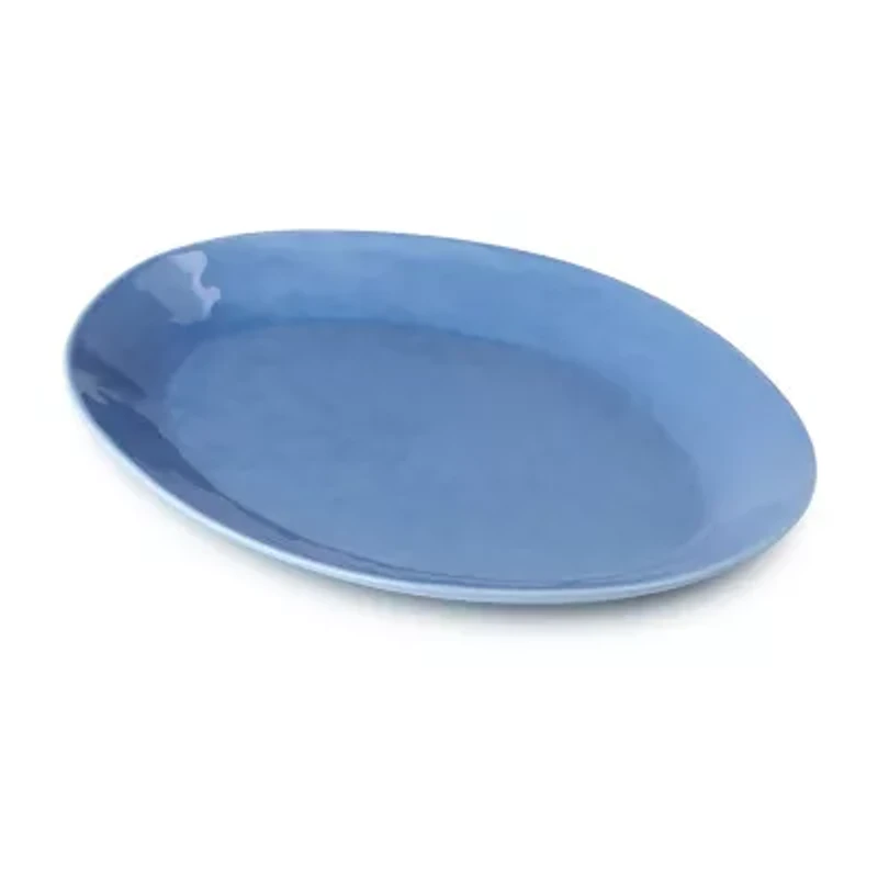 Certified International Cloudy Sky Stoneware Serving Platter