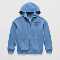 Xersion Little & Big Kid Boys Long Sleeve Fleece Zipper Active Hoodie
