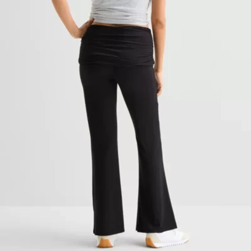 Forever 21 Womens Juniors Straight Pull-On Pant