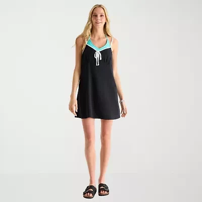 Arizona Womens Juniors Dress Swimsuit Cover-Up
