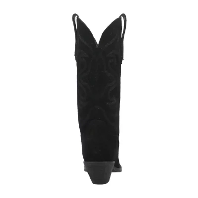 Dingo Womens Out West Stacked Heel Cowboy Boots