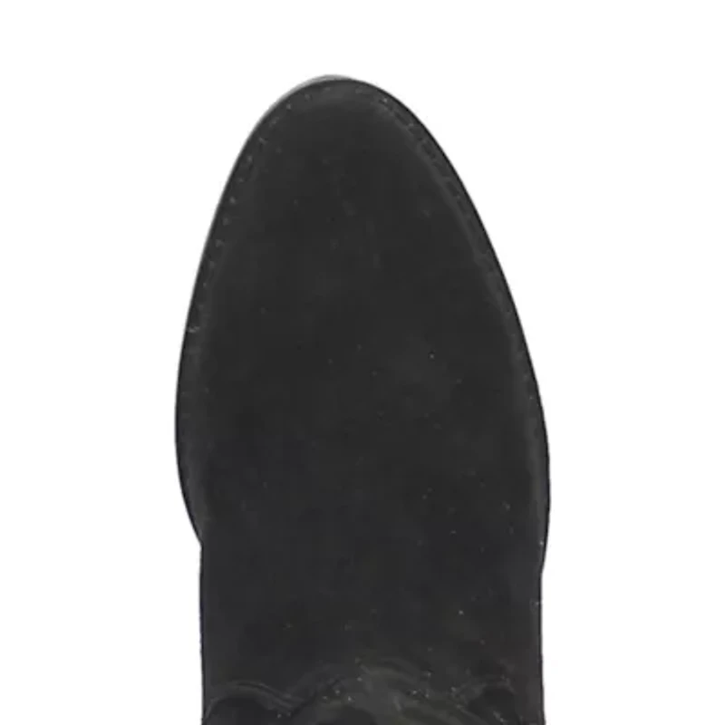 Dingo Womens Hassie Flat Heel Cowboy Boots