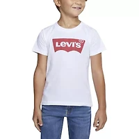 Levi's® Little Boys Crew Neck Short Sleeve Regular Fit Graphic T-Shirt