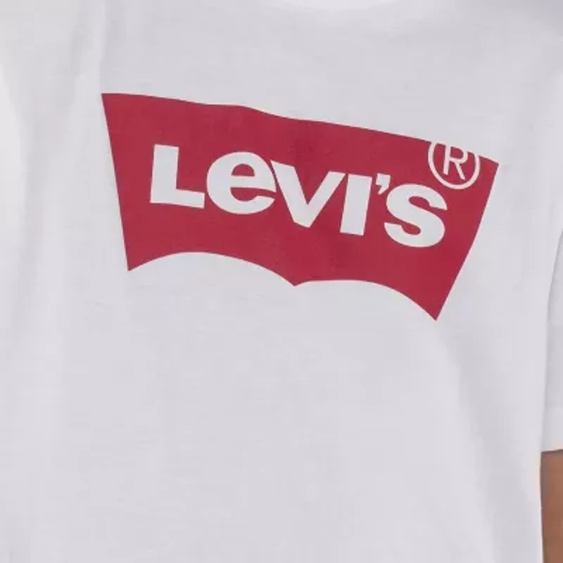 Levi's® Batwing Big Kid Boys Crew Neck Short Sleeve Regular Fit Graphic T-Shirt