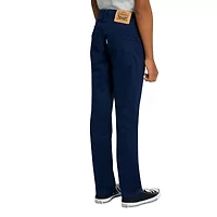 Levi's® Sueded Big Kid Boys Adjustable Waist 511™ Slim Fit Pant