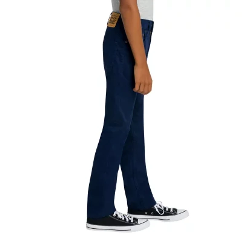 Levi's® Sueded Big Kid Boys Adjustable Waist 511™ Slim Fit Pant